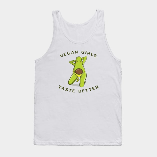 Vegan T-Shirt / Funny Vegan T-Shirt / Avocado Vegan / Kinky Vegan / Cute Vegan Tank Top by monicasan